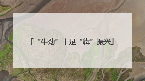 “牛劲”十足“犇”振兴