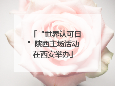 “世界认可日”陕西主场活动在西安举办