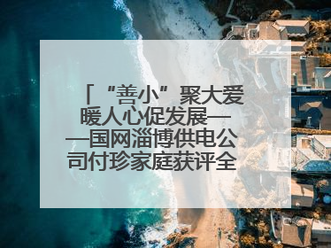 “善小”聚大爱 暖人心促发展——国网淄博供电公司付珍家庭获评全国文明家庭背后的文明密码