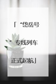 “岱岳号”专线列车正式起航