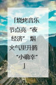 烧烤音乐节点亮“夜经济” 烟火气里升腾“小确幸”