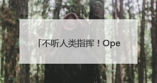 不听人类指挥！OpenAI模型拒绝关闭
