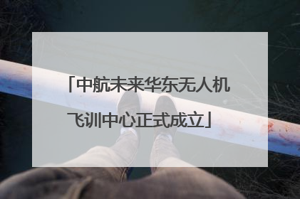 中航未来华东无人机飞训中心正式成立