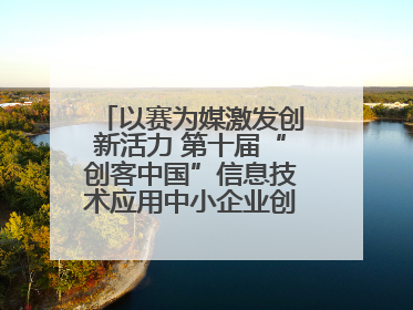 以赛为媒激发创新活力 第十届“创客中国”信息技术应用中小企业创新创业大赛举行