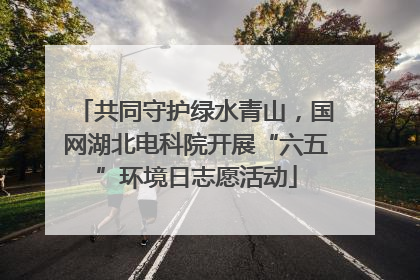 共同守护绿水青山，国网湖北电科院开展“六五”环境日志愿活动