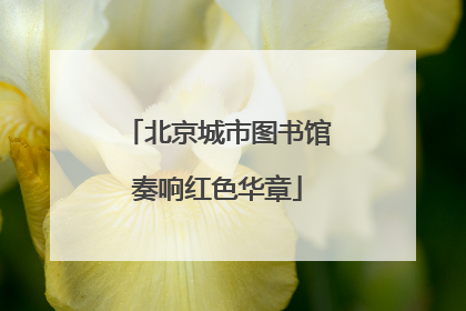 北京城市图书馆奏响红色华章
