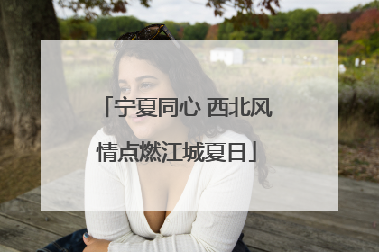 宁夏同心 西北风情点燃江城夏日