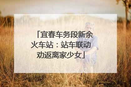 宜春车务段新余火车站：站车联动劝返离家少女
