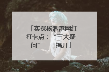 实探杨泗港网红打卡点：“三大疑问”一一揭开
