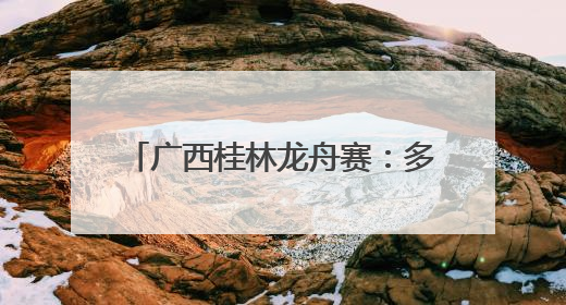 广西桂林龙舟赛：多国学子共划漓江水