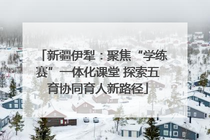 新疆伊犁：聚焦“学练赛”一体化课堂 探索五育协同育人新路径