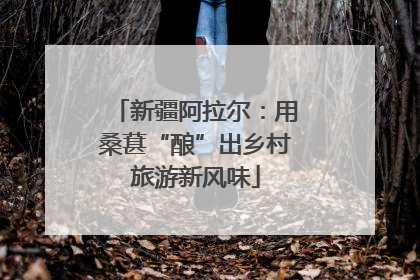 新疆阿拉尔：用桑葚“酿”出乡村旅游新风味