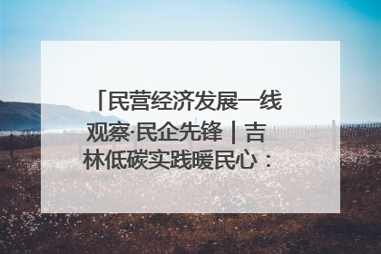民营经济发展一线观察·民企先锋｜吉林低碳实践暖民心：太阳能供暖技术为北方清洁取暖破局