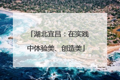 湖北宜昌：在实践中体验美、创造美
