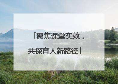 聚焦课堂实效，共探育人新路径