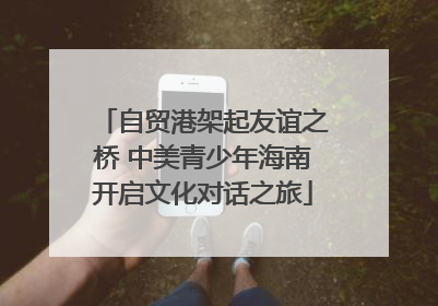 自贸港架起友谊之桥 中美青少年海南开启文化对话之旅