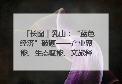 长图｜乳山：“蓝色经济”破题——产业聚能、生态赋能、文旅释能的协同路径