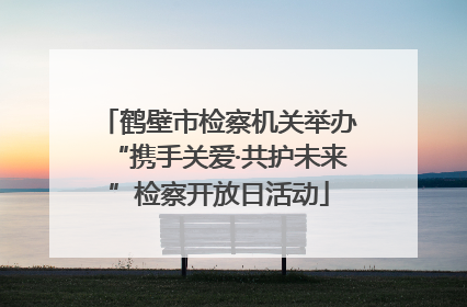 鹤壁市检察机关举办“携手关爱·共护未来”检察开放日活动