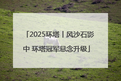 2025环塔丨风沙石影中 环塔冠军悬念升级