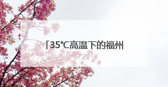 35℃高温下的福州茉莉花越热越香 背后门道你知道吗？