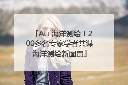 AI+海洋测绘！200多名专家学者共谋海洋测绘新图景